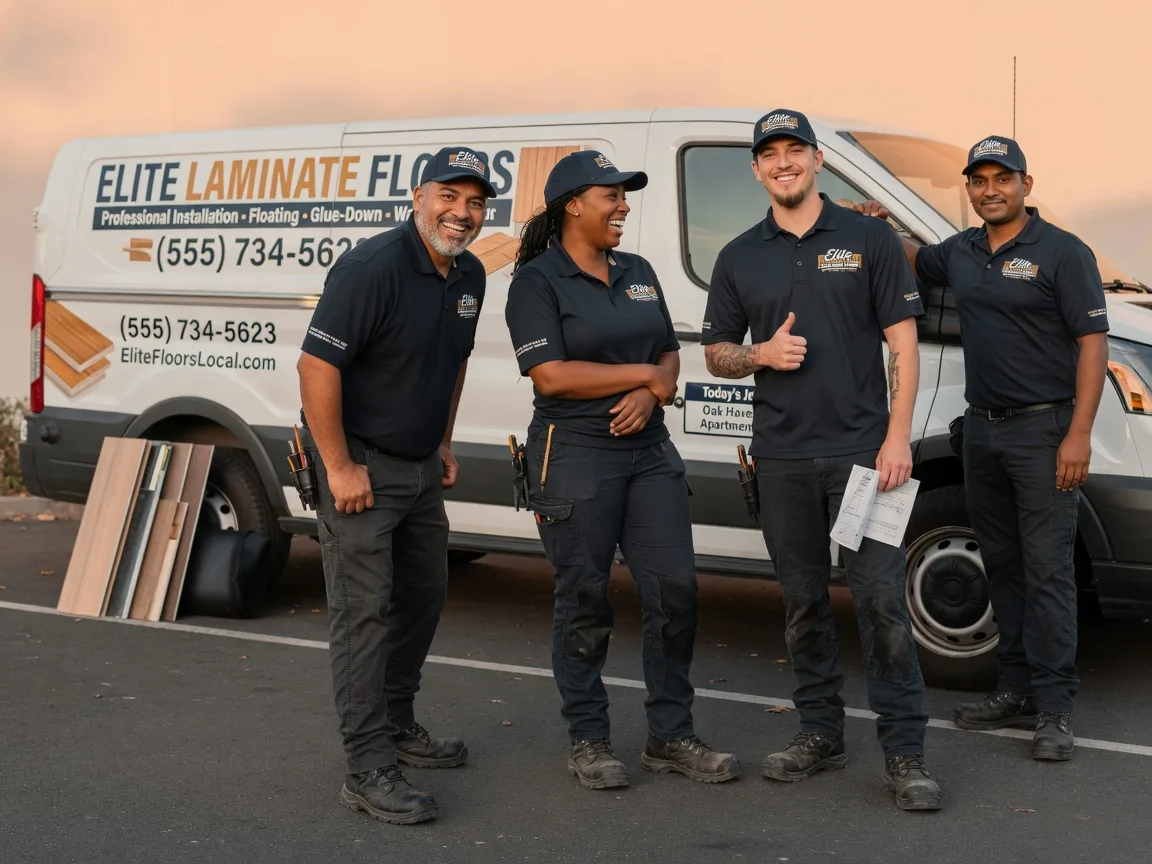 Laminate flooring installation company in Swanville, MN